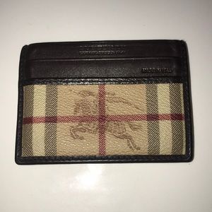 Burberry classic check wallet